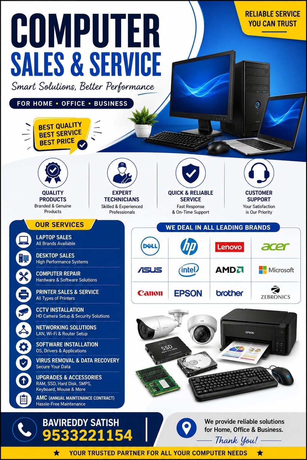 DD Computers(sales& services)
